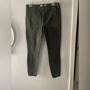 Anthropologie grey skinny pants